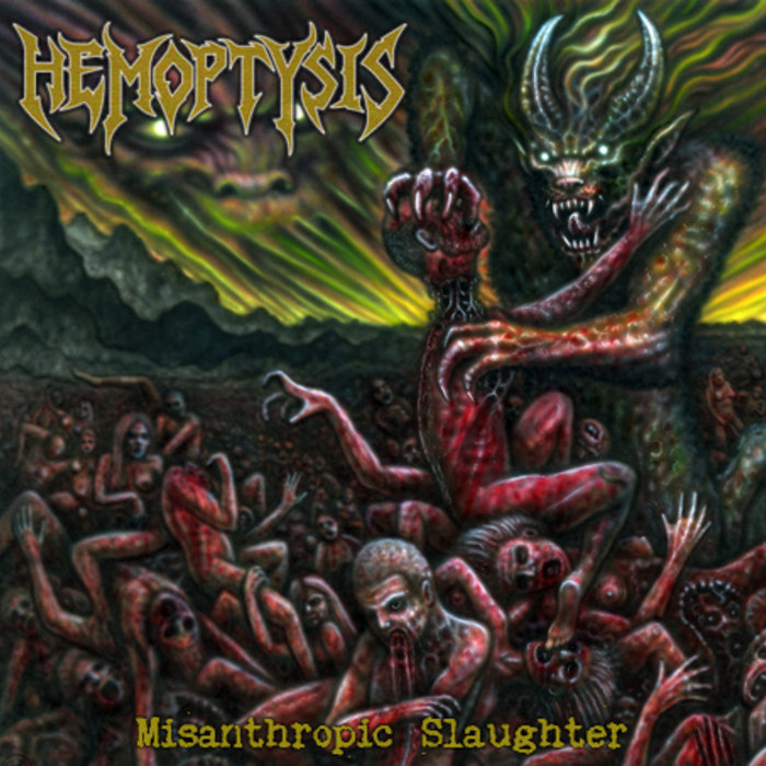 HEMOPTYSIS — Misanthropic Slaughter album artwork